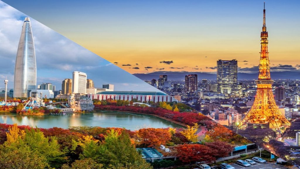 Tokio i Seul