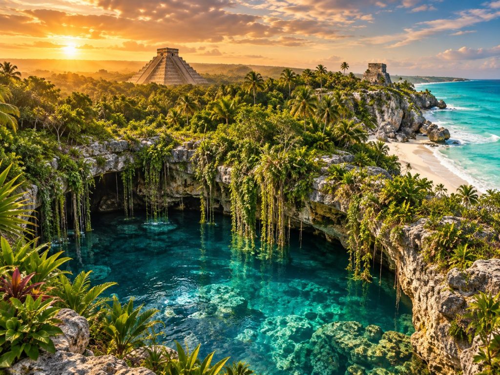 Meksiko — Maya & Caribbean Experience