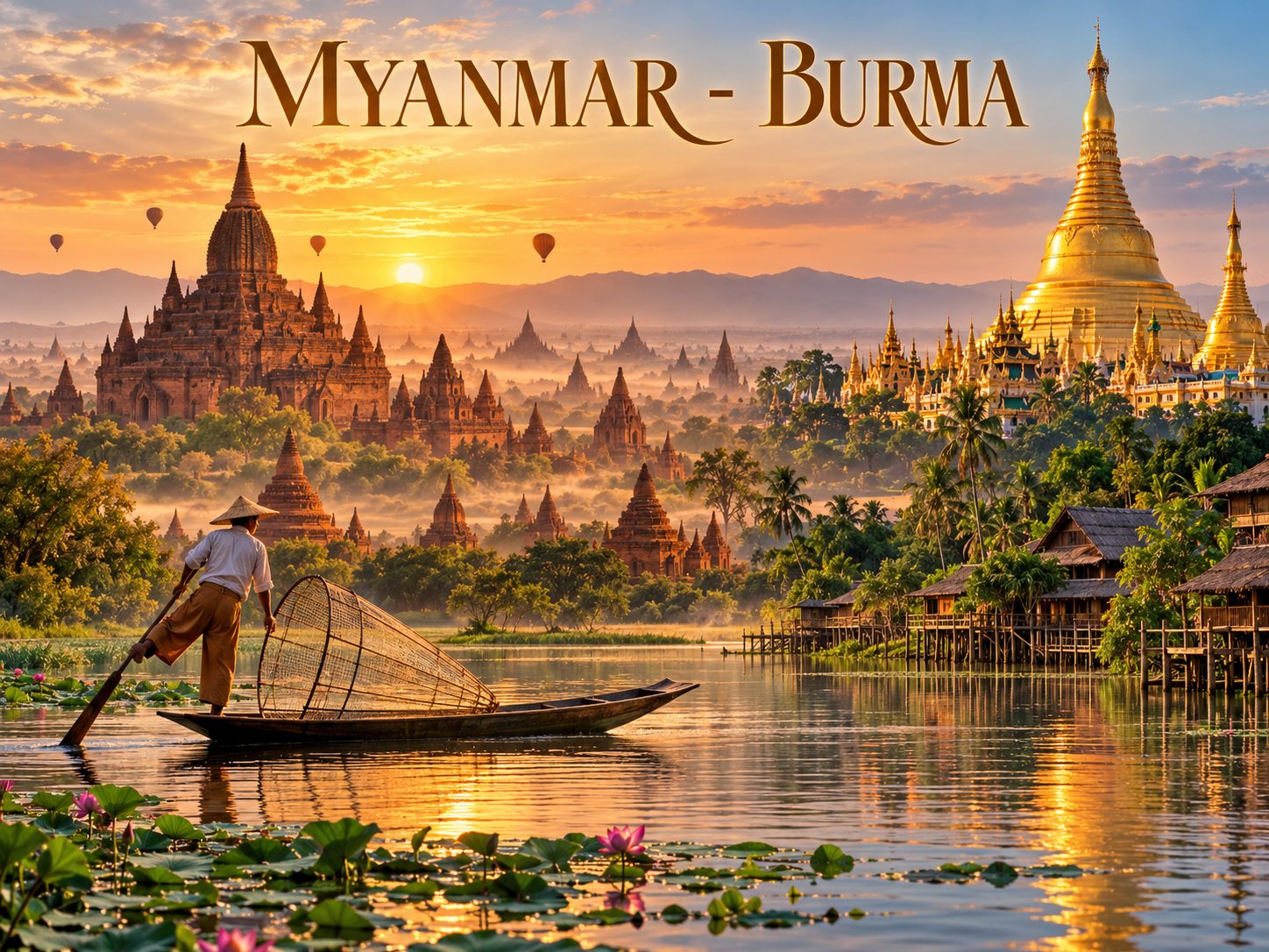Mjanmar – Burma, naslovna fotografija putovanja