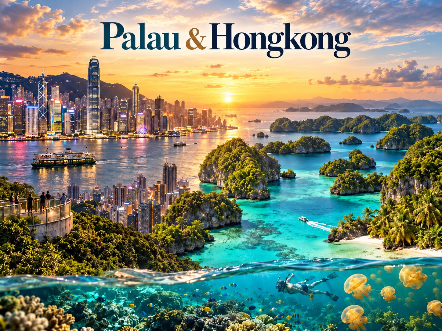 Palau i Hongkong — od metropole do pacifičkih ostrva
